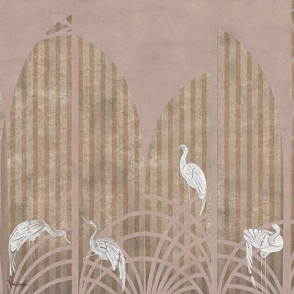 Tassel Tapete in Rose von Coordonne