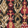 Uzbek wallpaper in Black by Coordonne