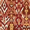 Uzbek wallpaper in Clay by Coordonne