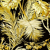 Vegetable wallpaper in Black by Coordonne
