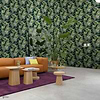 Vegetable wallpaper in Green by Coordonne