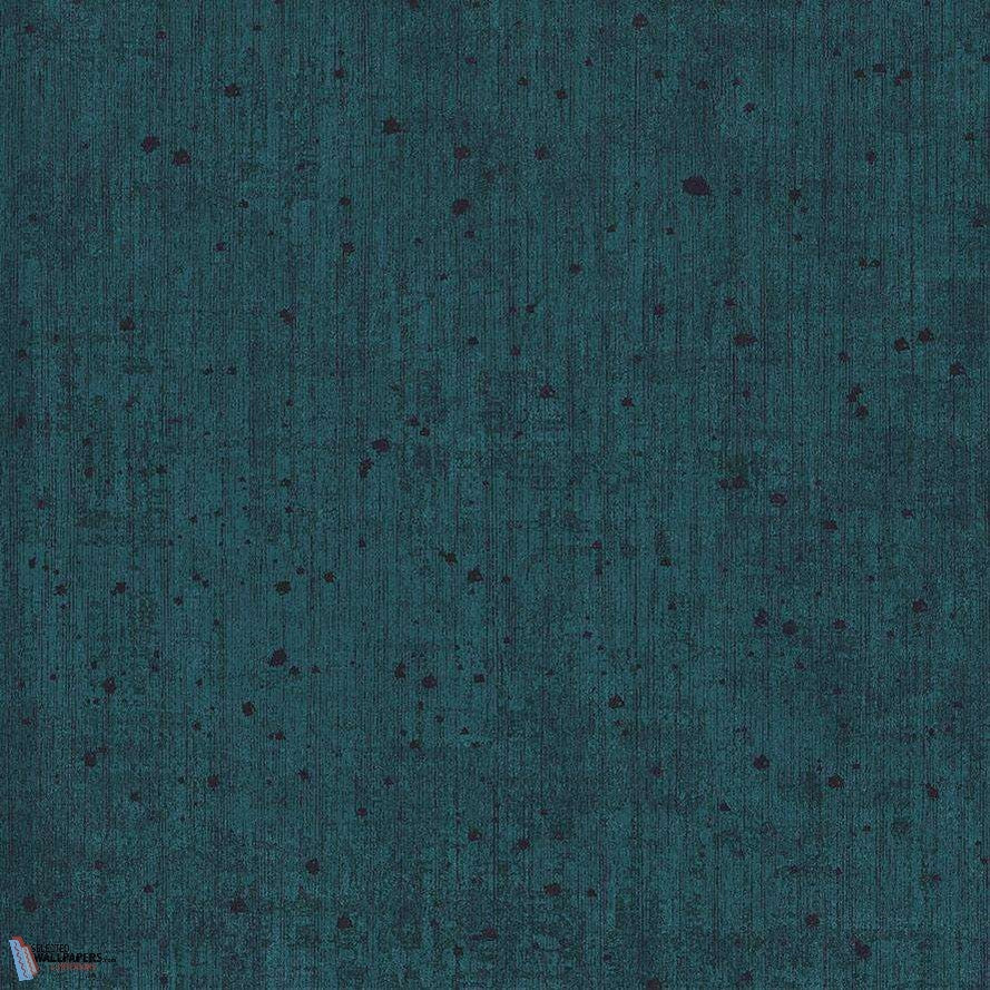 Cosmo wallpaper in Petrol van Texam
