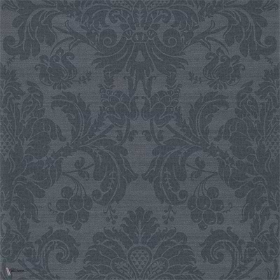 Crivelli Tapete in Como Blue van Zoffany
