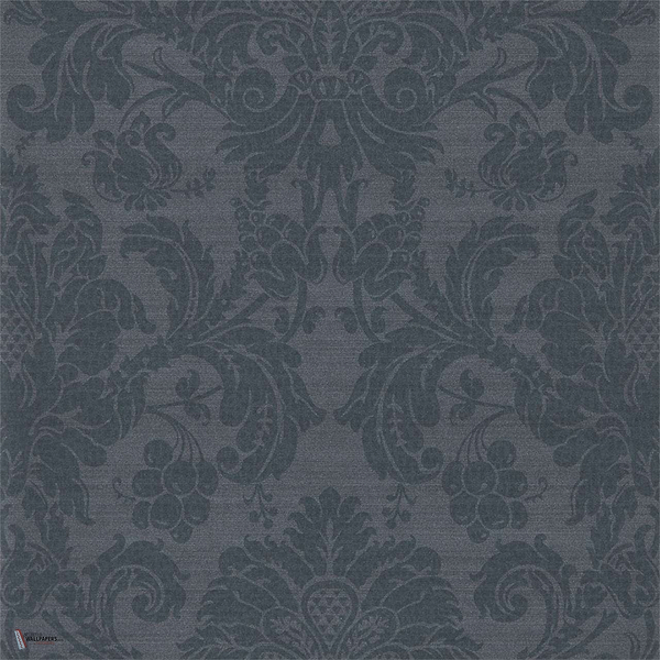 Crivelli Tapete in Como Blue van Zoffany