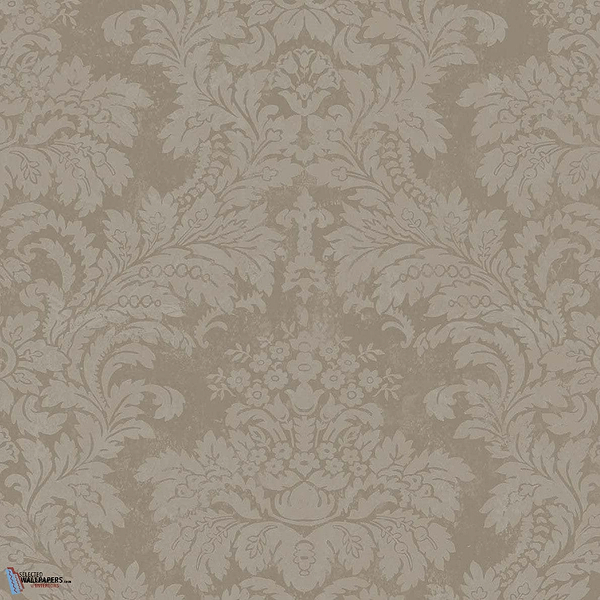 Damask wallpaper in Beige Royal van Texam