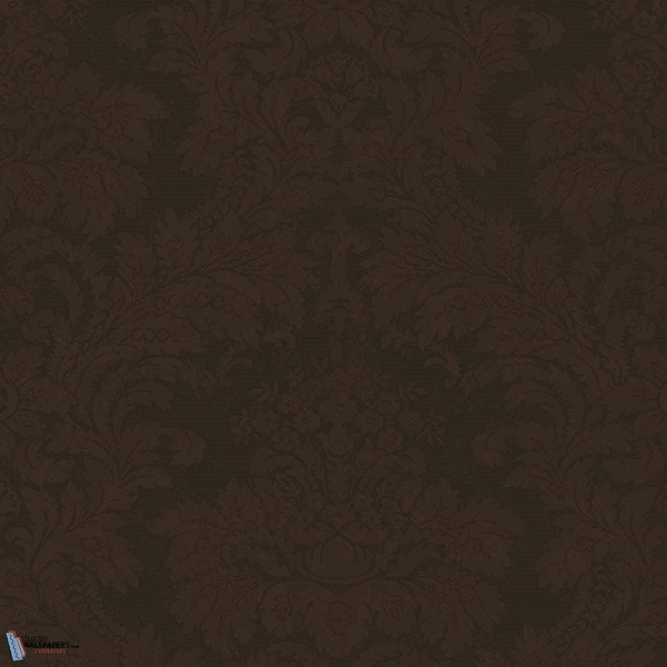 Damask Tapete in Smoked Flamingo van Texam
