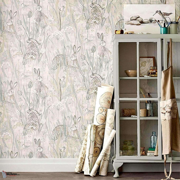 Dune Hares wallpaper van Sanderson