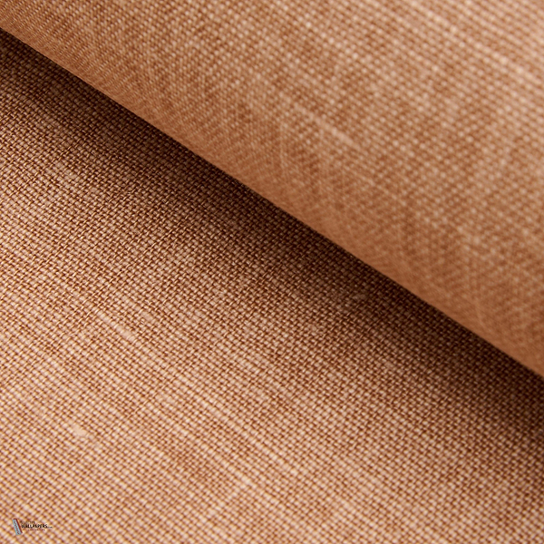 Linen wallpaper by Dutch Walltextile Company