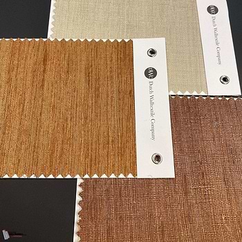 Silk wallpaper by Dutch Walltextile Company