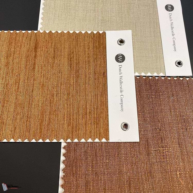 Silk wallpaper by Dutch Walltextile Company