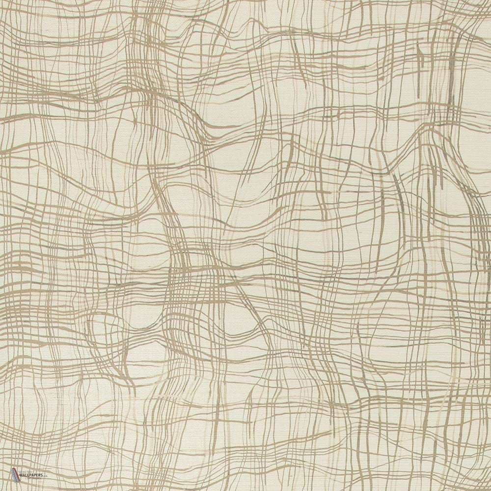 Entangle wallpaper in Almond van Kelly Wearstler