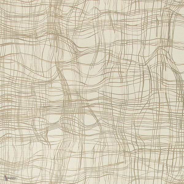 Entangle wallpaper in Almond van Kelly Wearstler
