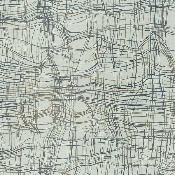 Entangle wallpaper in Mist van Kelly Wearstler