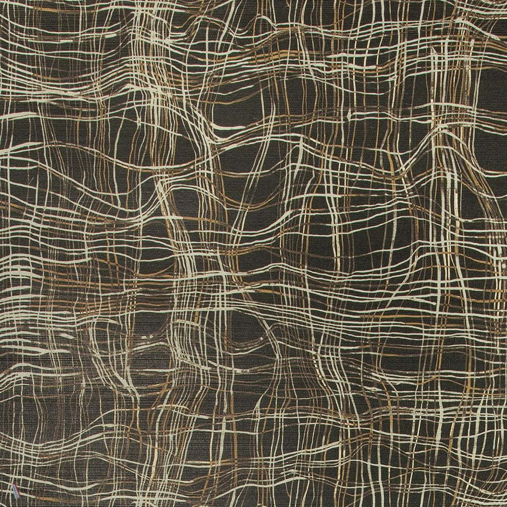 Entangle wallpaper in Raven van Kelly Wearstler
