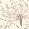 Fairhaven Tapete in Pink von 1838 wallcoverings