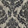 Faversham wallpaper in Charcoal van 1838 wallcoverings