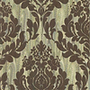 Faversham wallpaper in Moss Green van 1838 wallcoverings