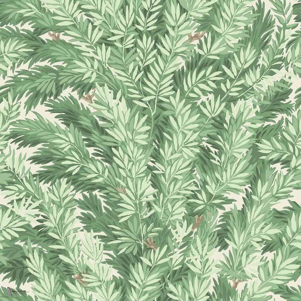 Florencecourt Tapete in Leaf Green van Cole & Son