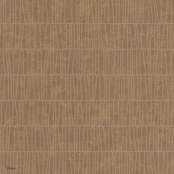 Flysch wallpaper in Caramel van Texam