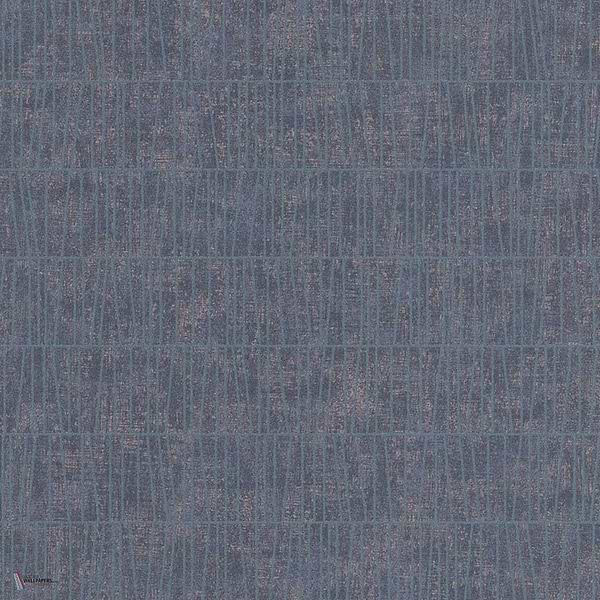 Flysch wallpaper in Dark Blue van Texam