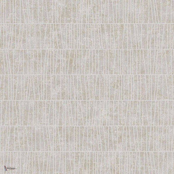 Flysch wallpaper in Grey van Texam
