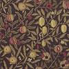Fruit W/P Tapete in Wine/Manilla van Morris & Co