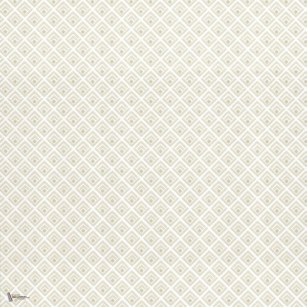 Gio wallpaper in Ivory van 1838 wallcoverings