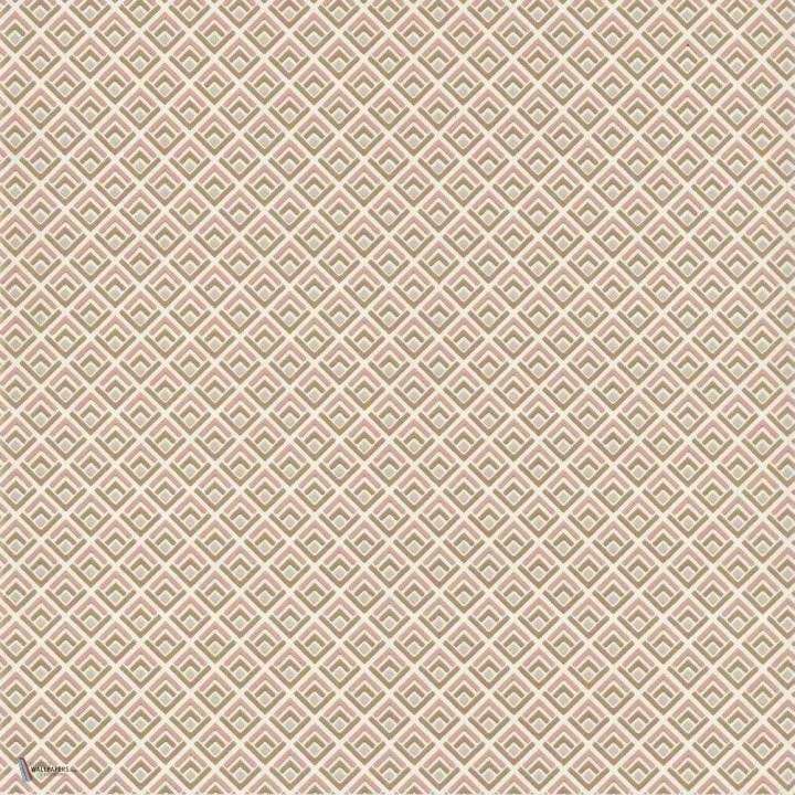 Gio wallpaper in Pink van 1838 wallcoverings