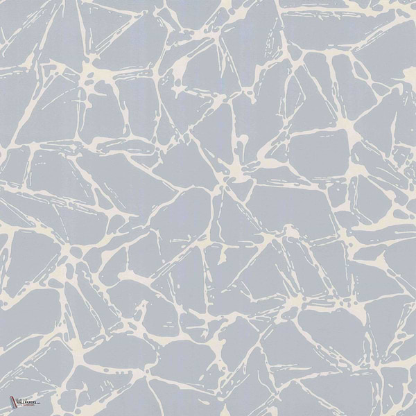 Glaze wallpaper in Denim van 1838 wallcoverings