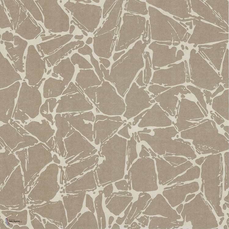 Glaze behang in Gold van 1838 wallcoverings
