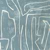 Graffito wallpaper in Deep Sky van Kelly Wearstler