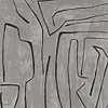 Graffito wallpaper in Graphite van Kelly Wearstler