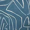 Graffito wallpaper in Teal/Pearl van Kelly Wearstler