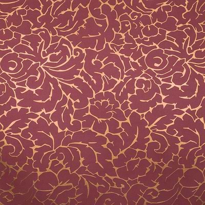 Guimard Tapete in Grenat Dore von Casamance