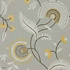 Hakimi wallpaper in Ash Grey van Sanderson