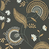 Hakimi wallpaper in Ebony van Sanderson