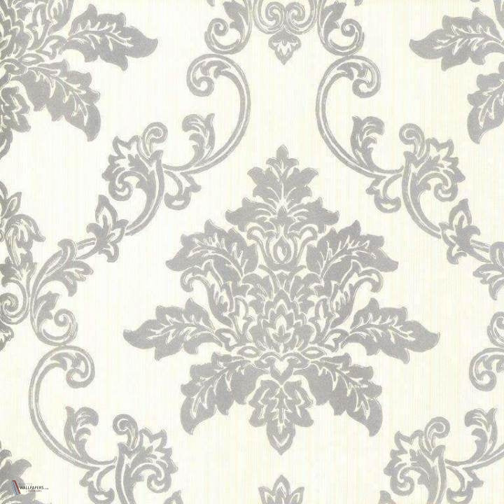 Hampton wallpaper in Silver van 1838 wallcoverings