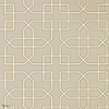 Hampton Trellis Tapete in Linen van Sanderson