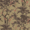 Harewood wallpaper in Gold van 1838 wallcoverings