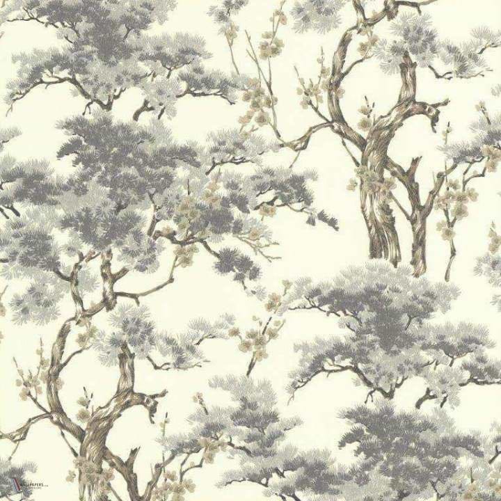 Harewood wallpaper in Grey van 1838 wallcoverings