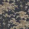 Harewood wallpaper in Navy van 1838 wallcoverings