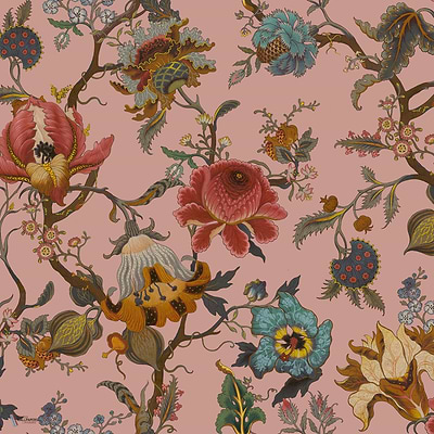 Artemis behang in Blush van House of Hackney