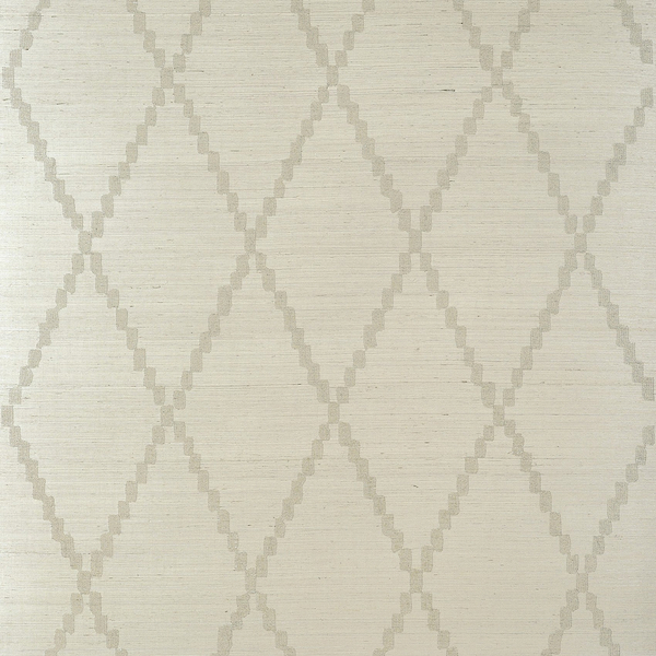 Ribbon Sisal wallpaper-Anna French-Beige-Roll-Selected Wallpapers-Interiors