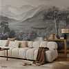 La Cordillère wallpaper-Les Dominotiers-Selected Wallpapers-Interiors