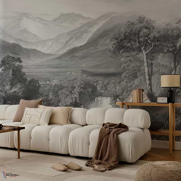 La Cordillère wallpaper-Les Dominotiers-Selected Wallpapers-Interiors