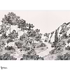 Balade Provençale wallpaper-Les Dominotiers-02-Non Woven (70 cm)-M2-Selected Wallpapers-Interiors