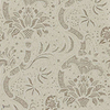 Indian (Beaded) wallpaper in Stone/Linen van Morris & Co