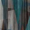 Interaction Tapete in Multi Blue van Texam