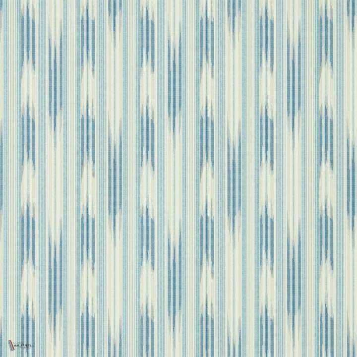 Ishi Tapete in Indigo van Sanderson