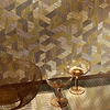 Juego de Paja (metal) behang van Elitis